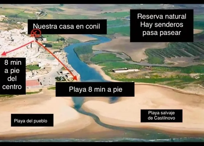 Adosado Con Vistas Increibles- Solo Familias Semesterbostad Conil De La Frontera